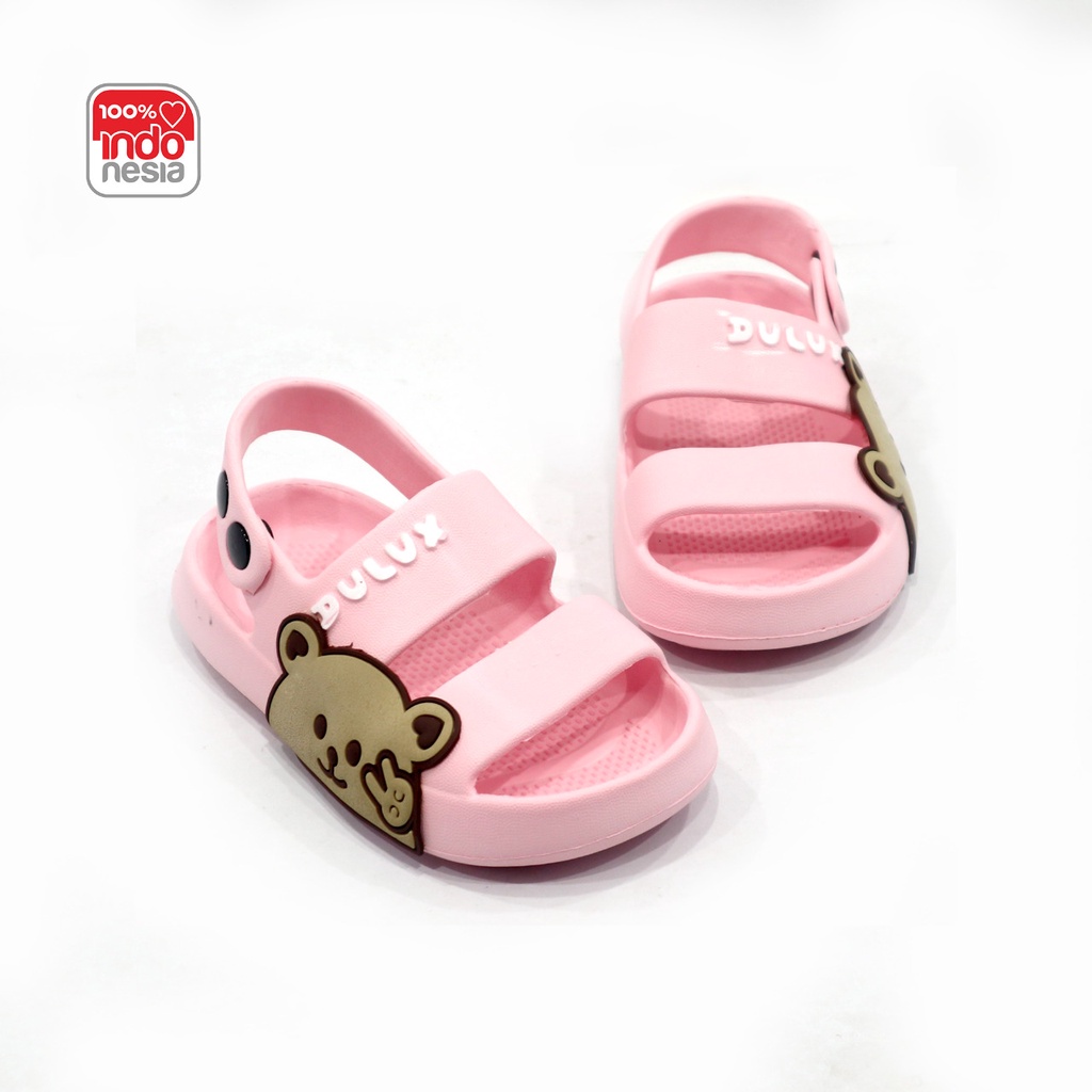 SANDAL ANAK BEAR LED UNISEX 24-29 - SANDAL ANAK MOTIF