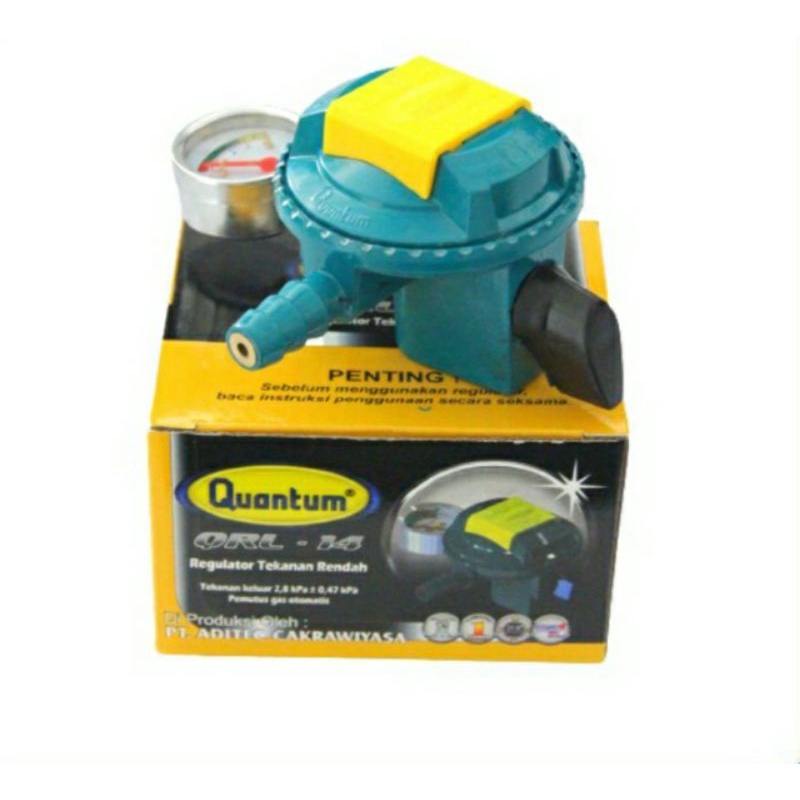 REGULATOR QUANTUM 1 SET QRL 142/RRGULATOR GAS TEKANAN RENDAH