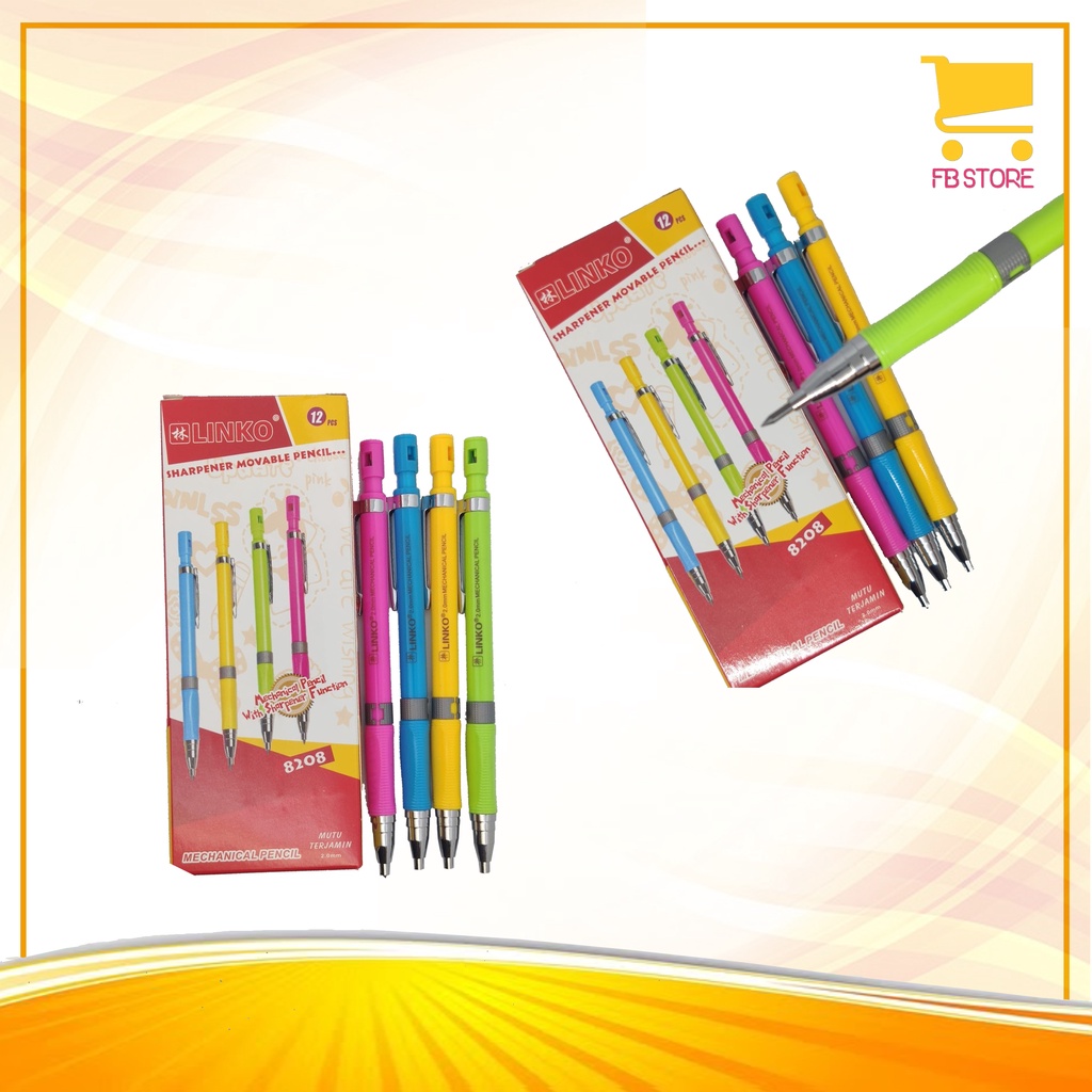 

Pensil MekanikIisi Besar / Mechanical Pencil 2Mm Linko 8208