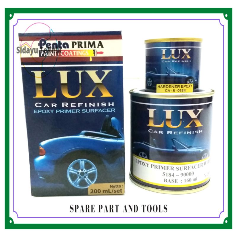 Cat Dasar Epoxy Primer LUX 200 ml