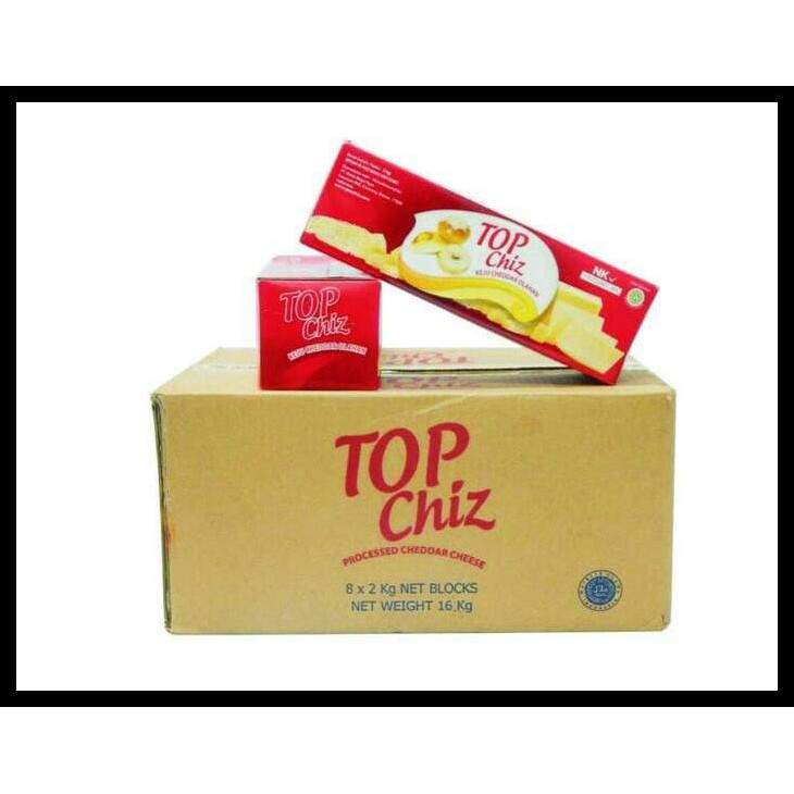 

KOMPLIT KEJU CHEDDAR TOP CHIZ 2Kg