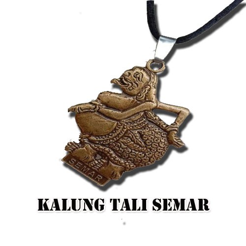 Kalung Pria - Kalung Tali Bandul Semar 1 Pcs Warna Acak