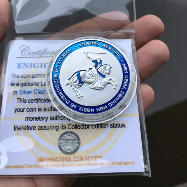 Koin Proof Knights Templar Limited