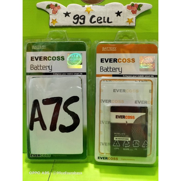 Battery baterai battery batrai Evercoss A7S original