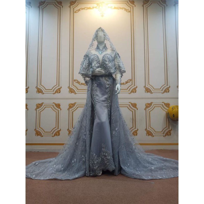 kebaya pengantin mewah