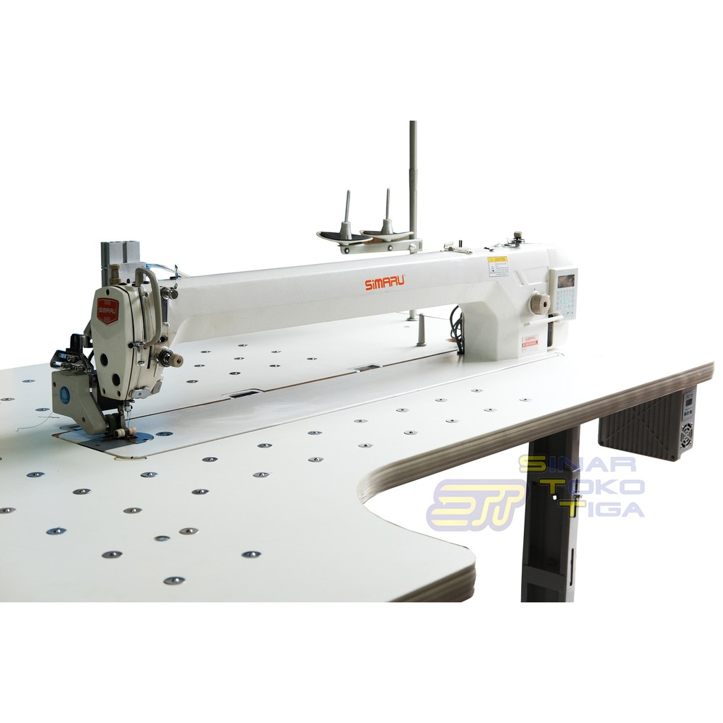 SIMARU MESIN JAHIT SPREI BEDCOVER LONG ARM SM 9000 - D3 HIGH SPEED SERVO INDUSTRI