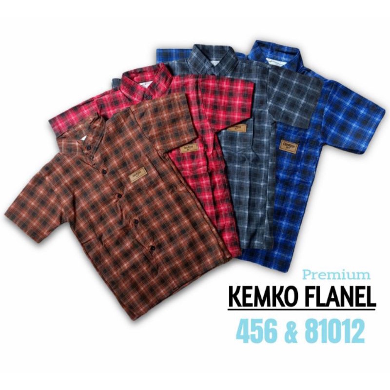 Kemeja Anak Flanel 1- 6/7 Tahun