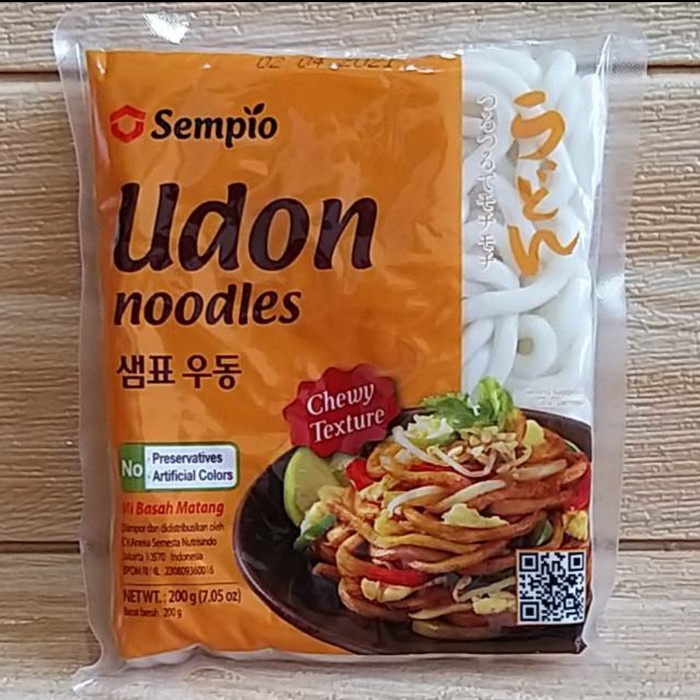 

Sempio Fresh Udon Noodle / Mie Tebal / Mie Udon Instant 200 GR Korea