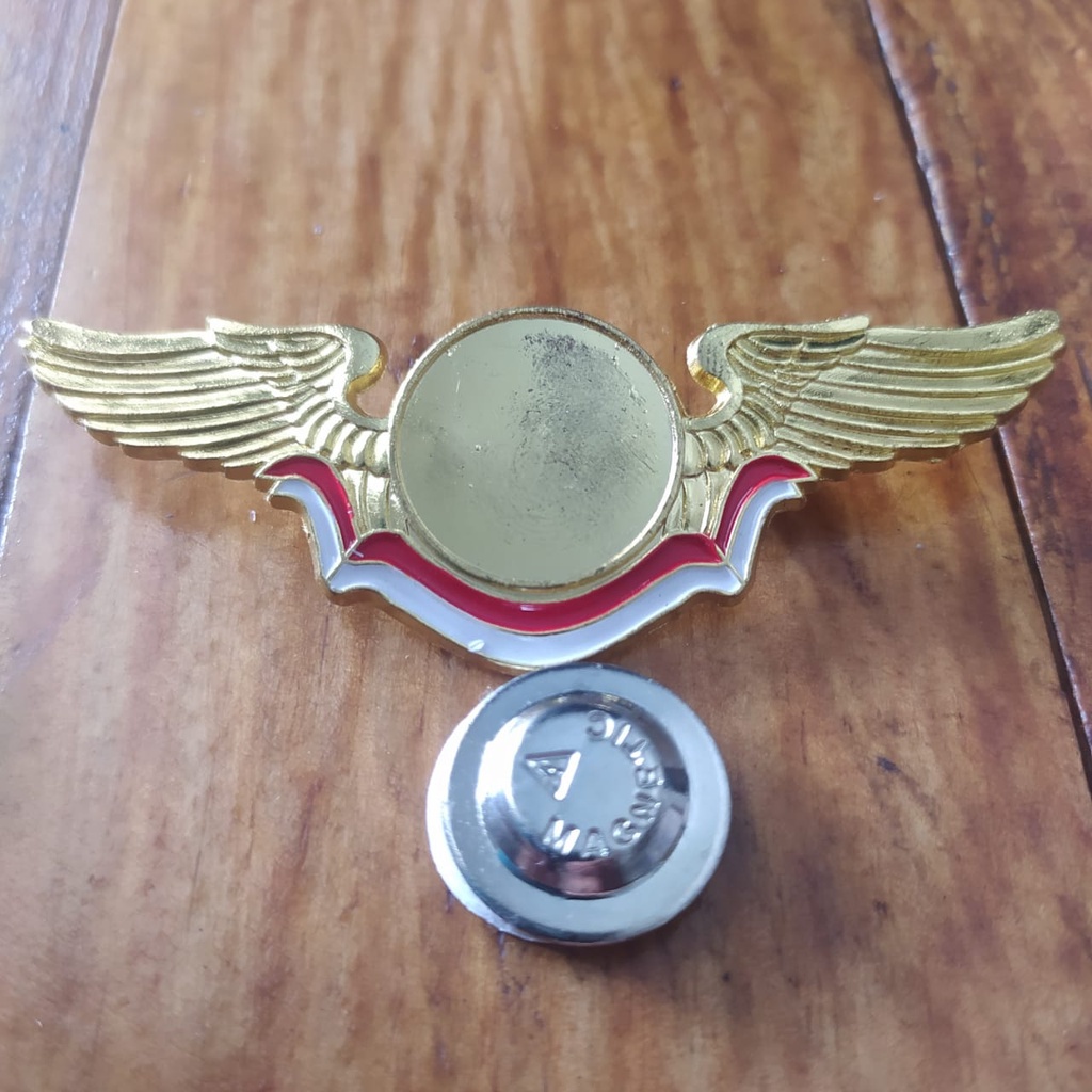 Pin Magnet Kosongan Polosan Bahan Kuningan Cor Cocok Untuk Jadi Bros atau Pin Magnet