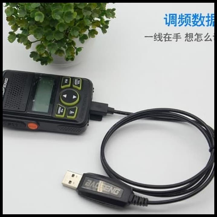 Kabel Program Ht Baofeng Bf T1 Bft1+Cd Software Kabel Data Micro Usb