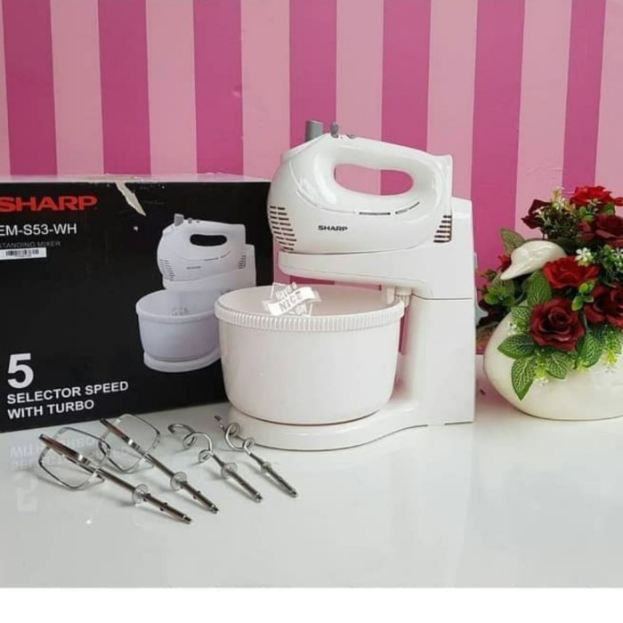 Standing Mixer Sharp EM S53 WH | Mixer Com Sharp EMS 53WH