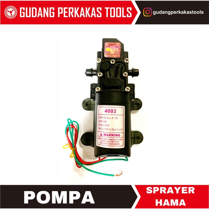 SBO Dinamo pompa sprayer hama 110 psi BURUAN