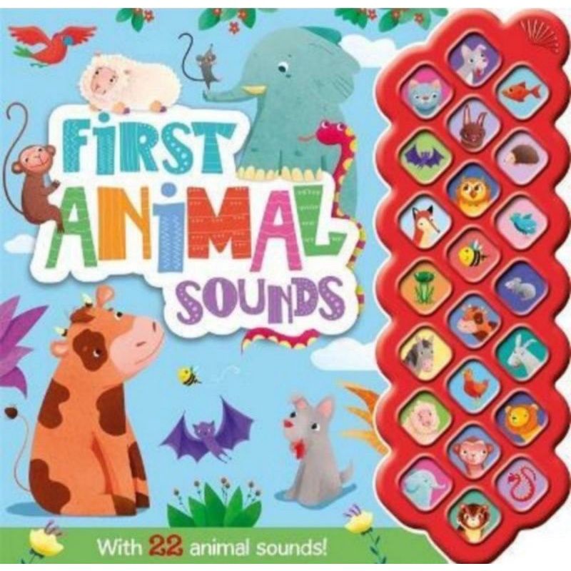 Jual First Animal Sounds / Buku Belajar Anak / Buku Anak / Animal ...