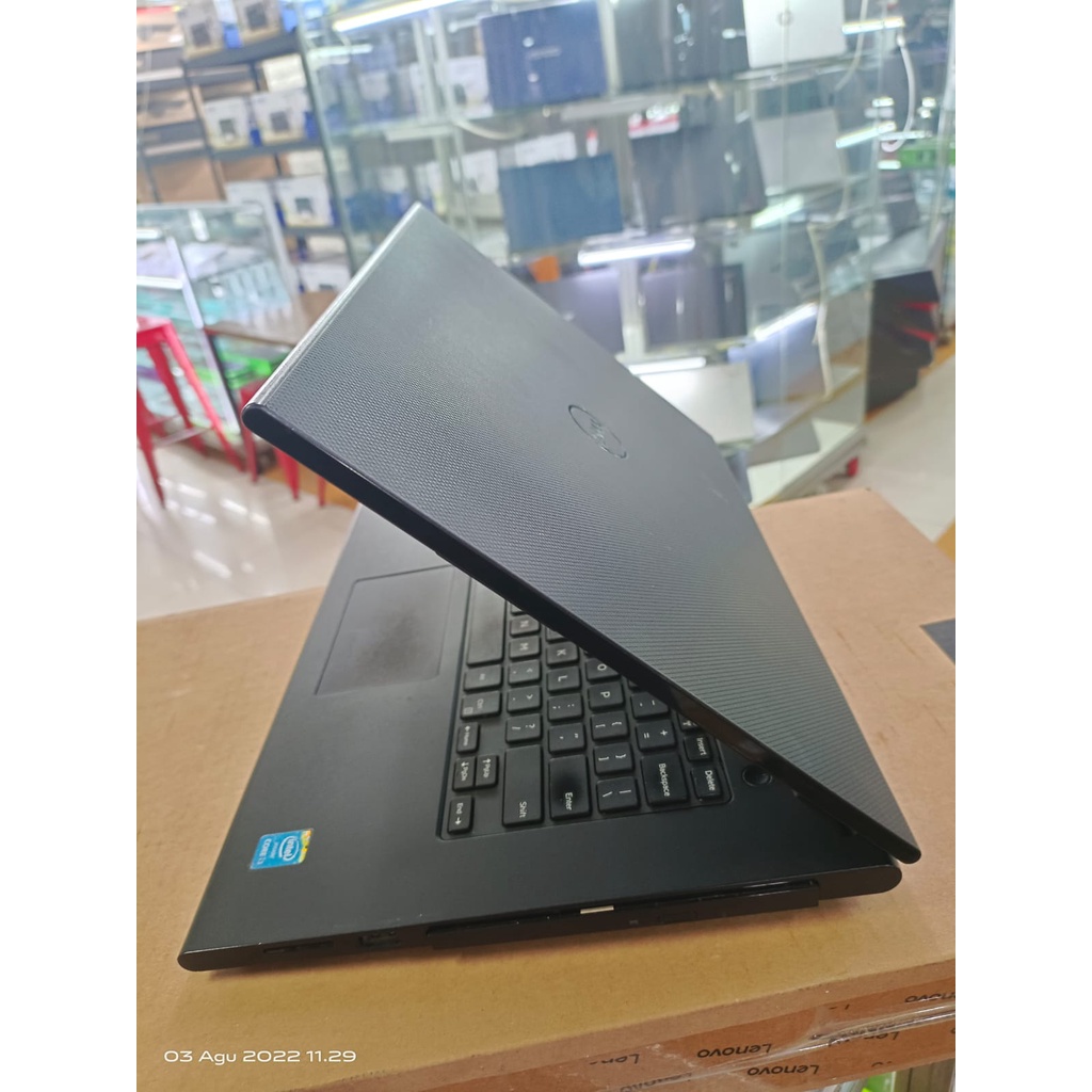 laptop Leptop Seken Second Bekas  DE  inspiron 14 core i3 ram 4gb 14 inc ssd 128 murah bagus zoom siap pakai