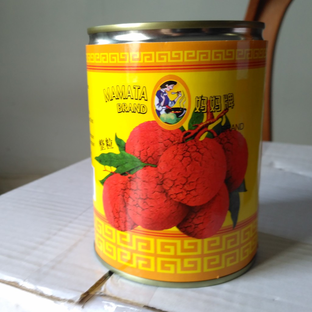 

Lychee in Syrup kemasan 565 gr brand MAMATA