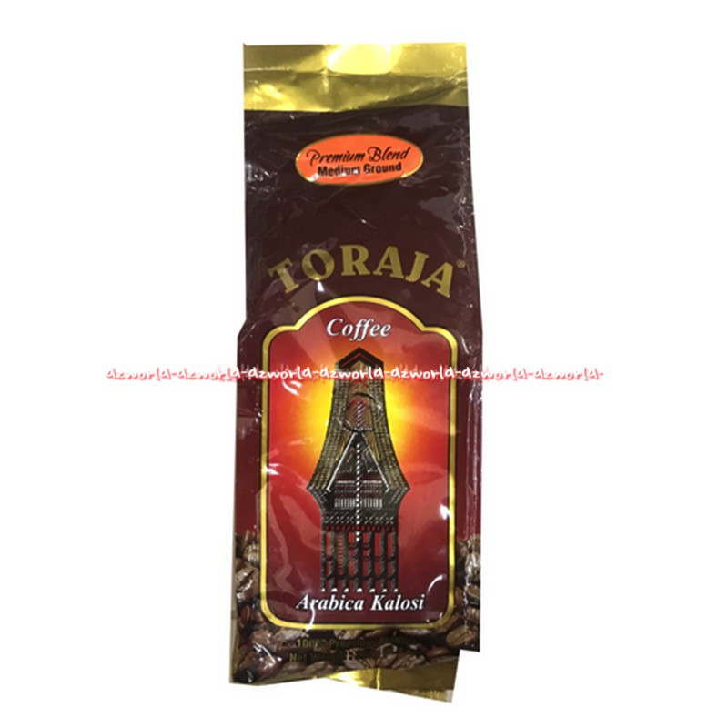 Kopi Toraja Arabica Kalosi Toraja Coffee Medium Ground Premium Blend