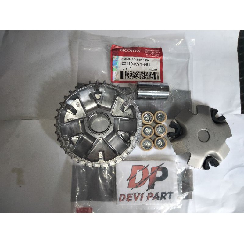 rumah roller komplit Beat karbu Scoopy karbu ORI