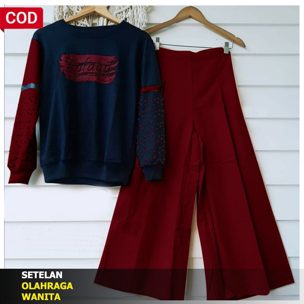 GROSIR SERAGAM SENAM JUMBO TRENING MUSLIMAH SET BAJU OLAHRAGA MUSLIMAH JUMBO STELAN TRAINING SENAM I