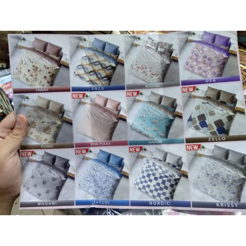 Bed cover my love 1 set sprei 180x200x30