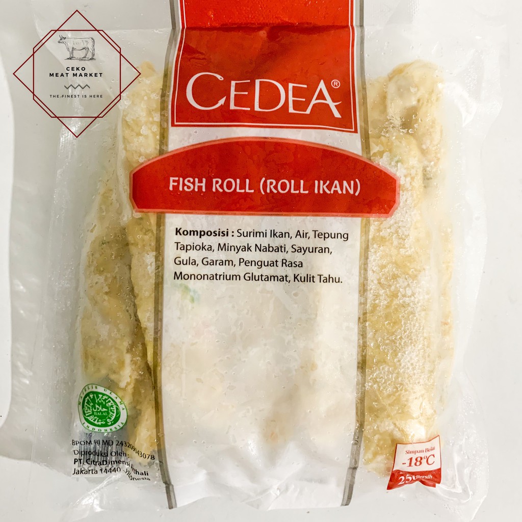 CEDEA Fish Roll 250gr Frozen Food Cidea