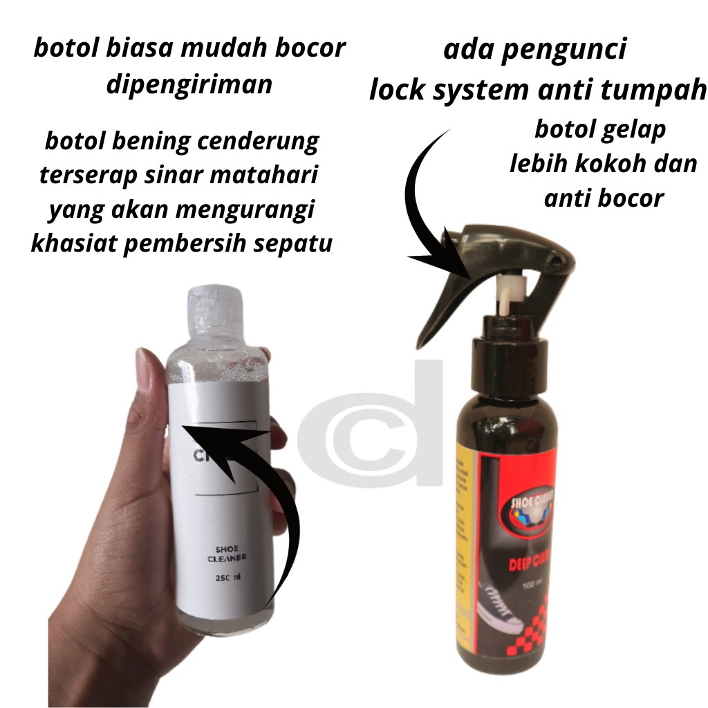 PEMBERSIH SEPATU TINGGAL SEMPROT SHOES CLEANER PEMBERSIH SEPATU SABUN SEPATU UNYELLOWING SHOES DC03-1
