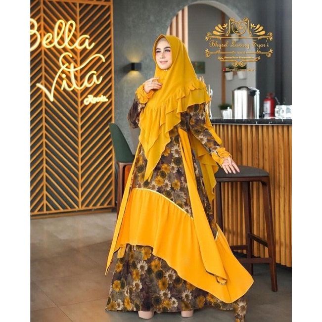 set syari bhysel bunga