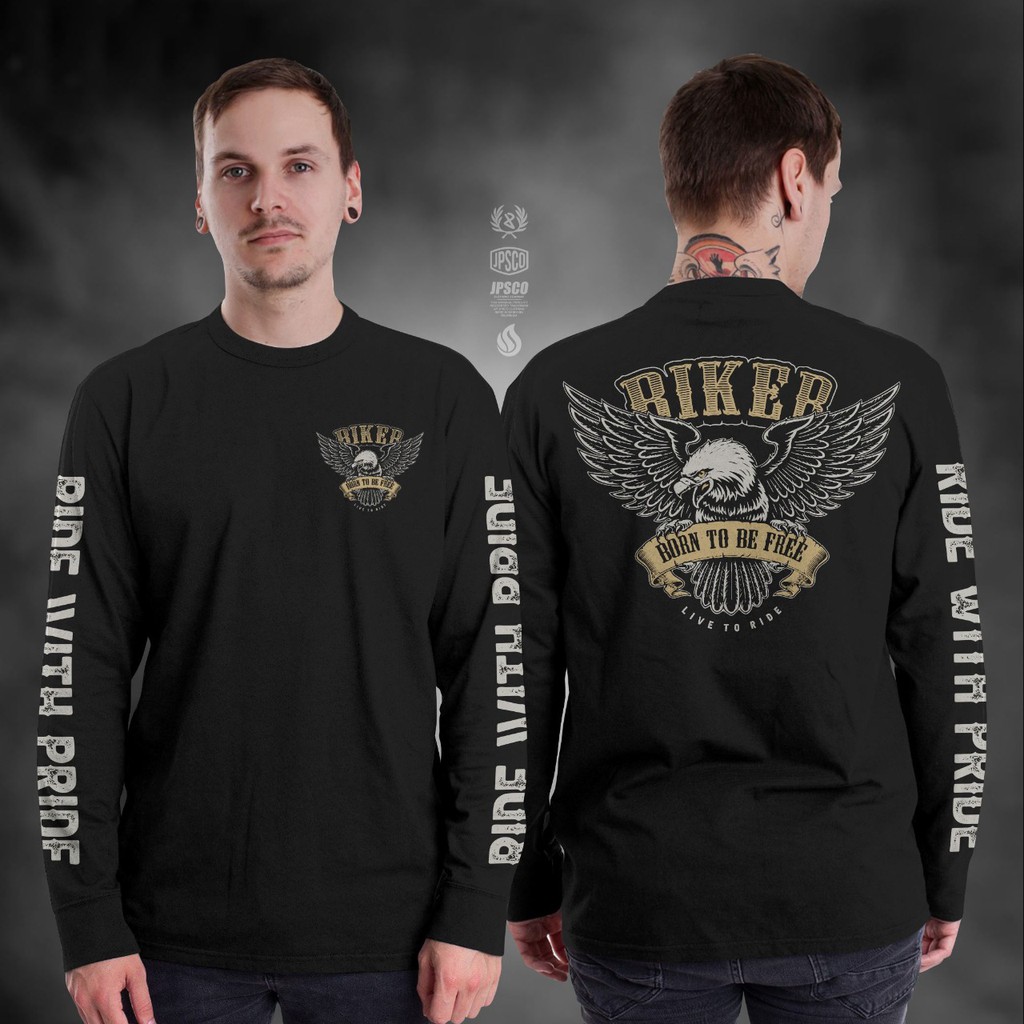 KAOS MOTOR BIKERS BROTHERHOOD BUIL FOR SPEED PAKAIAN PRIA