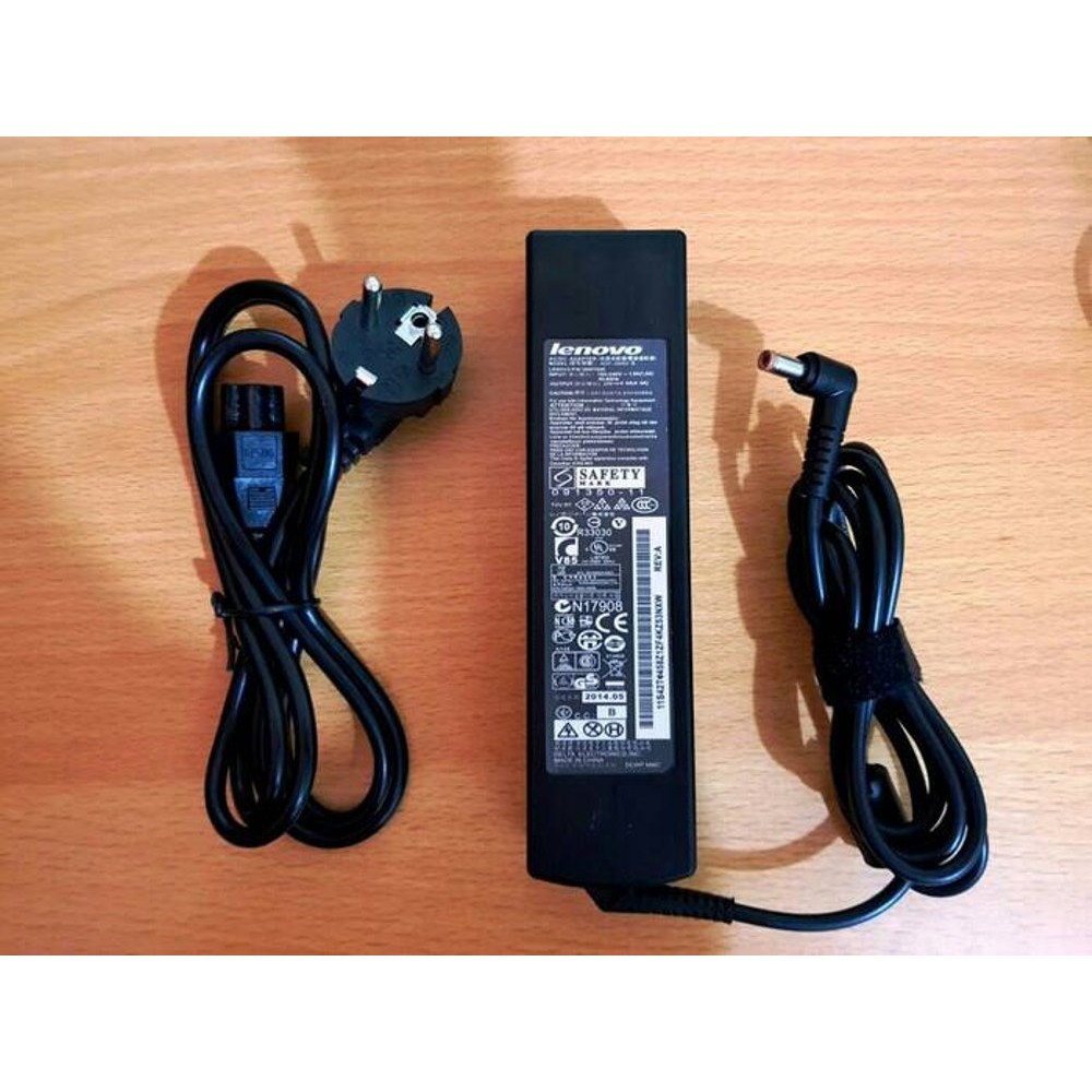 Original Adaptor/Charger Laptop Lenovo 20v 4.5A 90W (5.5mm * 2.5mm) Termasuk Kabel Power