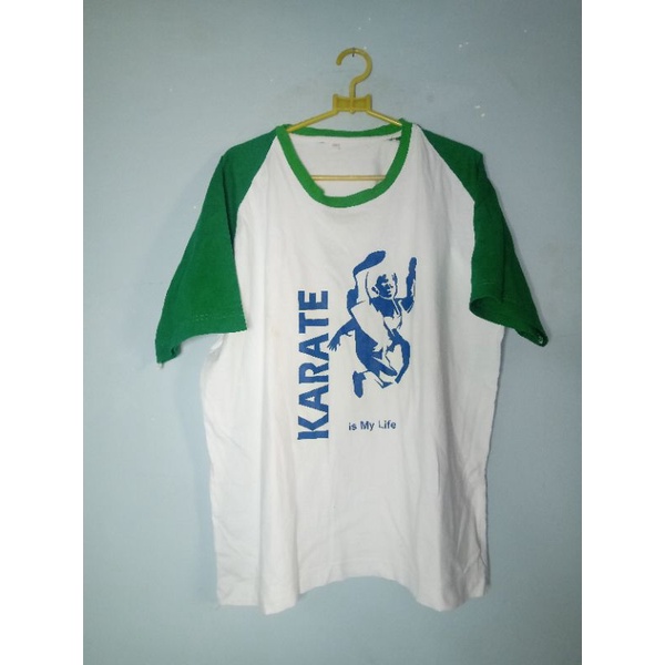 Kaos karate unisex preloved