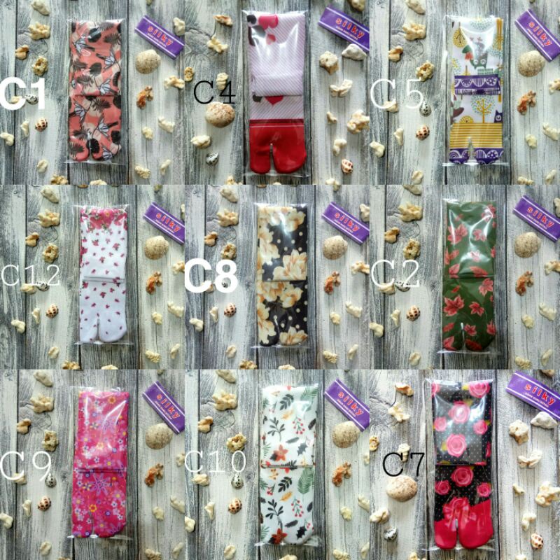 12 MOTIF KAOSKAKI PRINTING MUSLIMAH PRODUKSI SENDIRI BAHAN BAGUS HARGA HEMAT