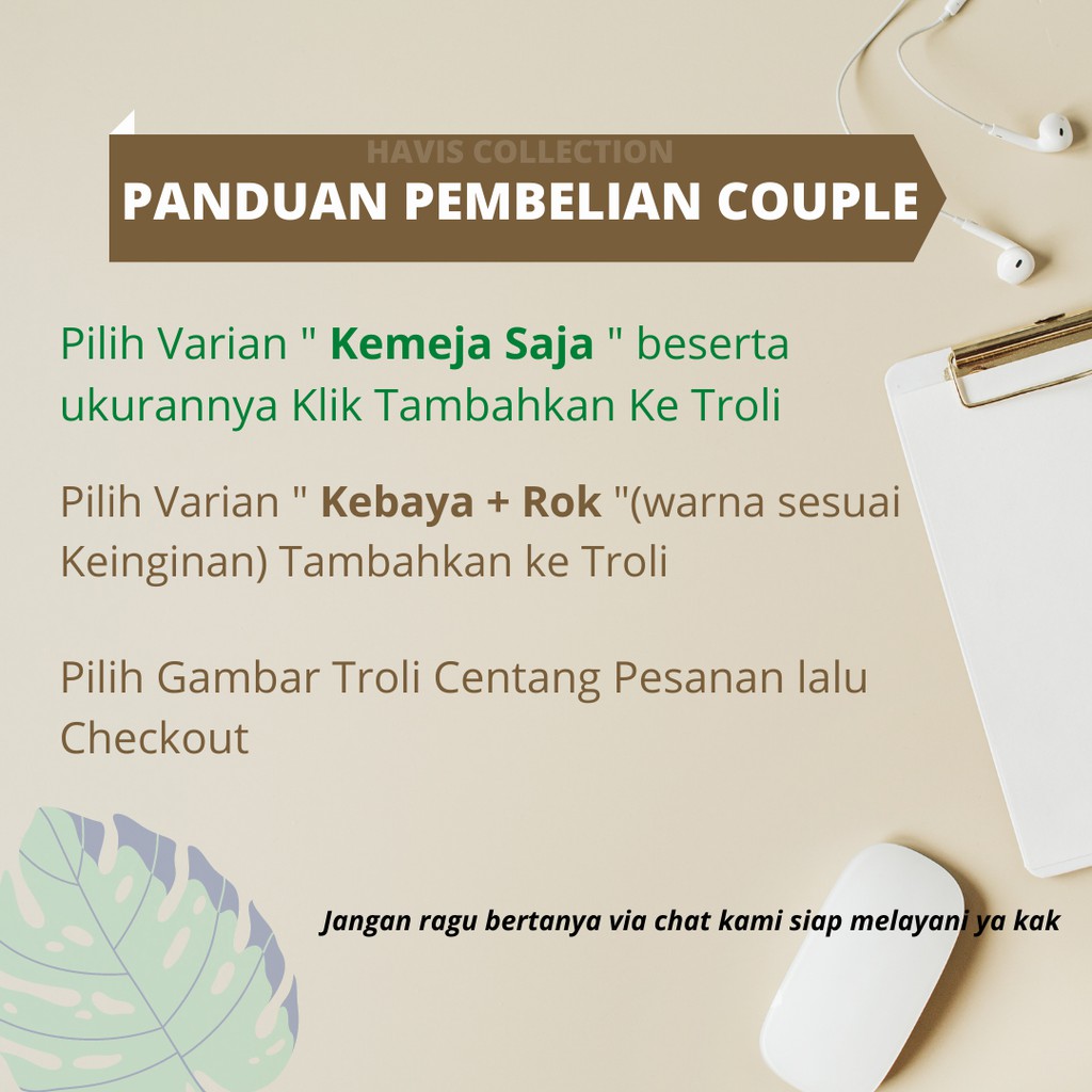 Batik Brokat Kebaya Couple Jumbo Modern, Kebaya Tunangan Sarimbit Kondangan, Kebaya Wisuda Amalia-4