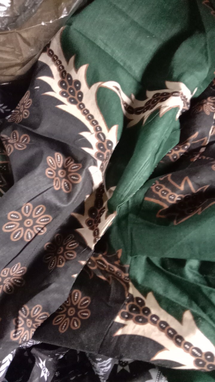 Gamis Batik (cod) Manggar Gamis Batik Pesta Model Terbaru