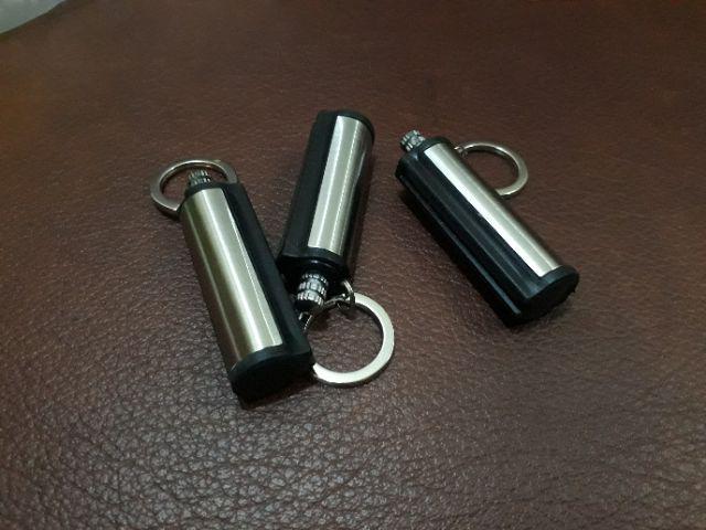 Korek Api Aluminium Waterproof Permanent Minyak Travel / Camping