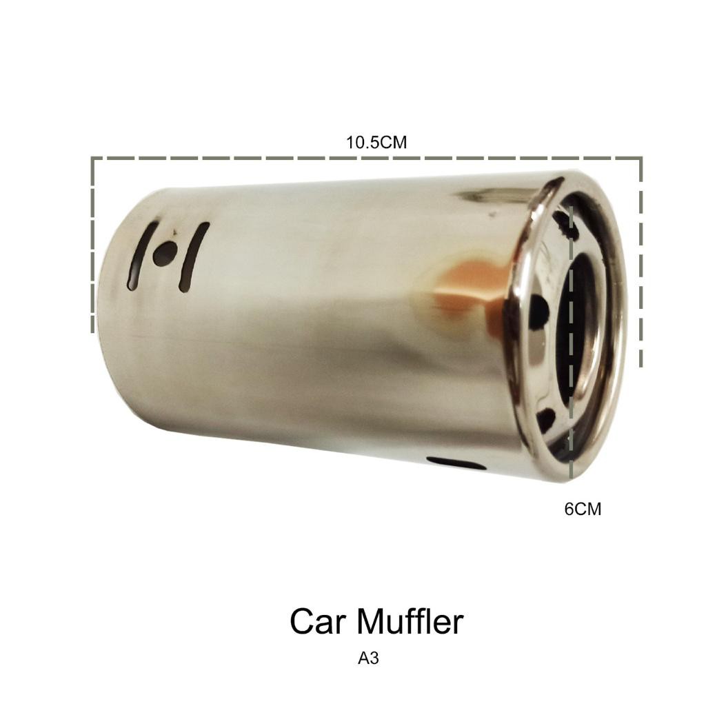 Muffler Car/Buntut Knalpot Mobil A3 Avanza Sigra Calya Xenia Brio Ertiga