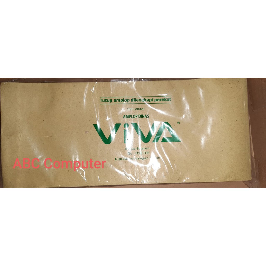 

Viva Amplop Coklat Dinas (11x26)