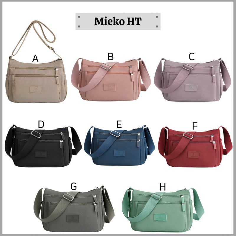 TAS SELEMPANG WANITA YUESITE MIEKO MEDIUM CROSSBODY WATERPROOF IMPORT CYUTEBAGS