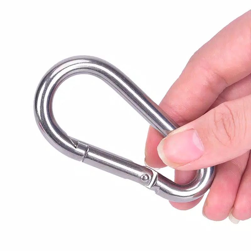 304 Gantungan Kunci Carabiner Bahan alloy