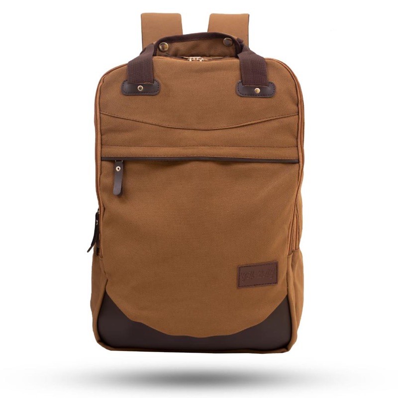 GHbag Klub New Arrival - Tas Ransel canvas IAC Backpack Up to 15 inch - Tas Pria Tas Wanita Daypack