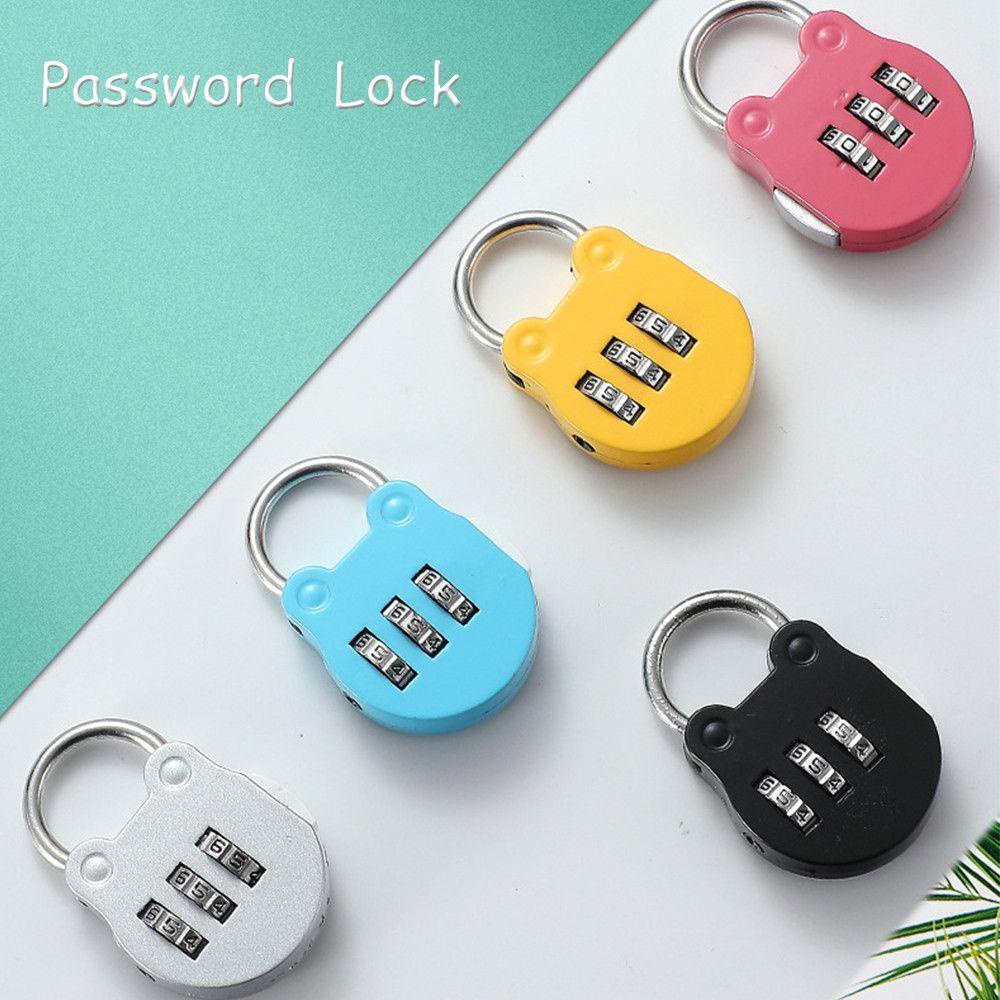 Pineapple Digit Number Safety Locker Kunci Koper Hardware Password Lock