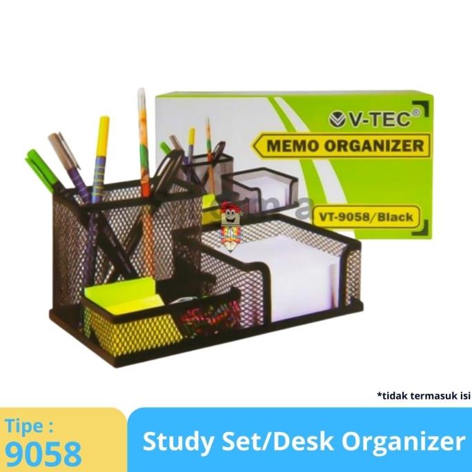 

$+$+$+$+] Memo Organizer / Tempat Alat Tulis V-Tec VT-9058