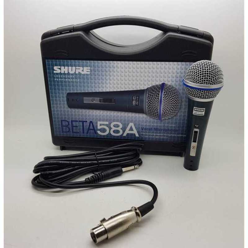 MIC / MICROPHONE / MIKROFON KABEL SHURE BETA 58A SUPER