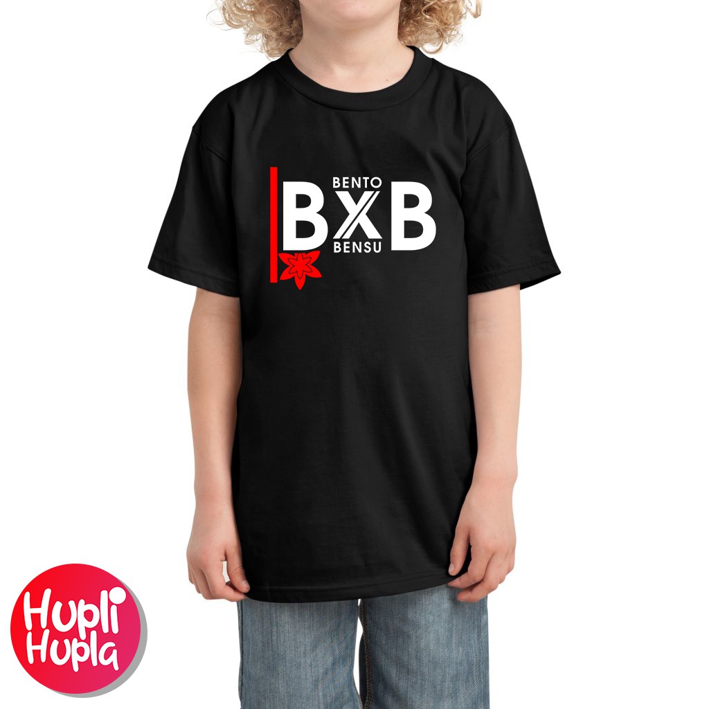 KAOS BXB Bento X Bensu Betrand Putra Onsu Fans Club Klub Baju Anak 3 - 12 tahun Unisex Cowok Cewek