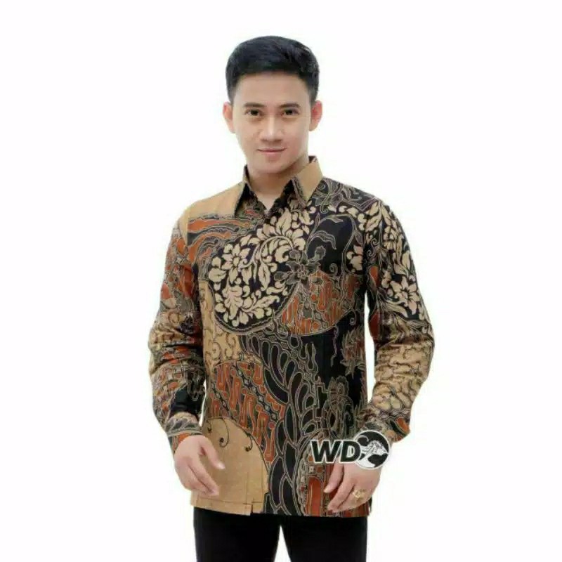 Kemeja Batik Pria Lengan Panjang Big Size Jumbo M.l.xl.xxl.3xl.4xl.5xl.6xl.7xl.8xl.9xl.10xl