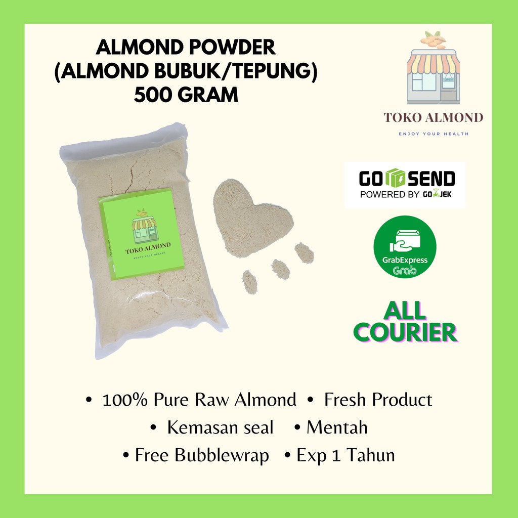 

Almond Powder / Tepung Almond Blue Diamond 500gr