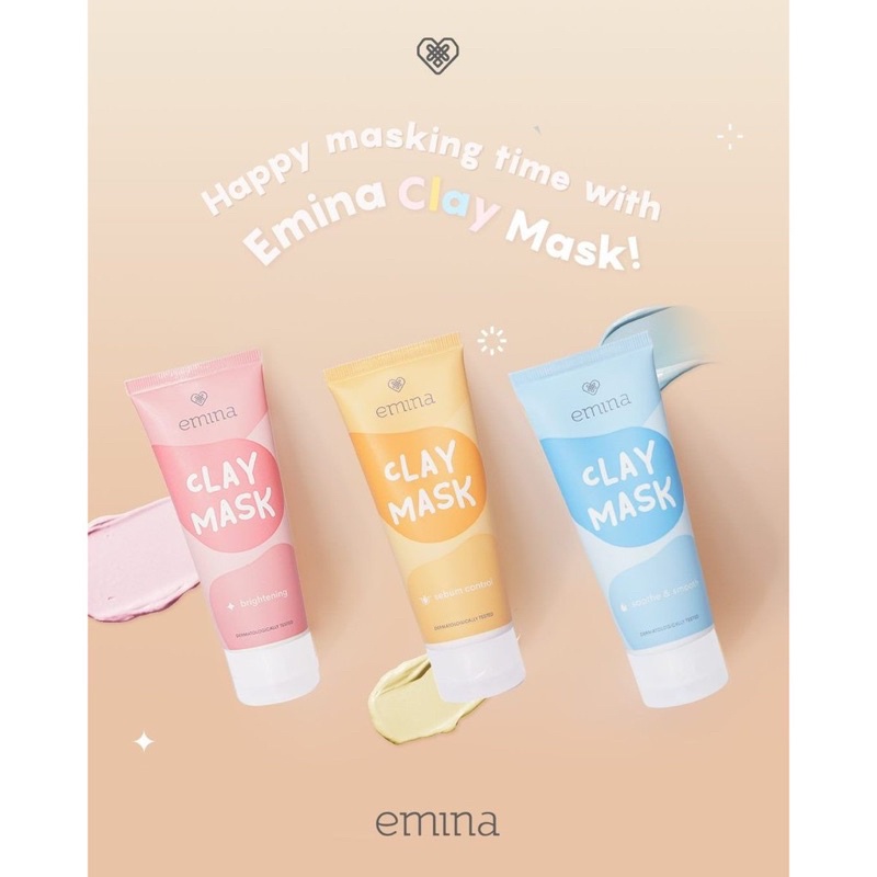 Emina Clay Mask series | EMINA MASK | EMINA MASKER