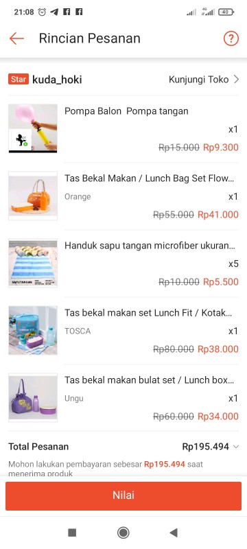 Pompa Balon  Pompa Tangan