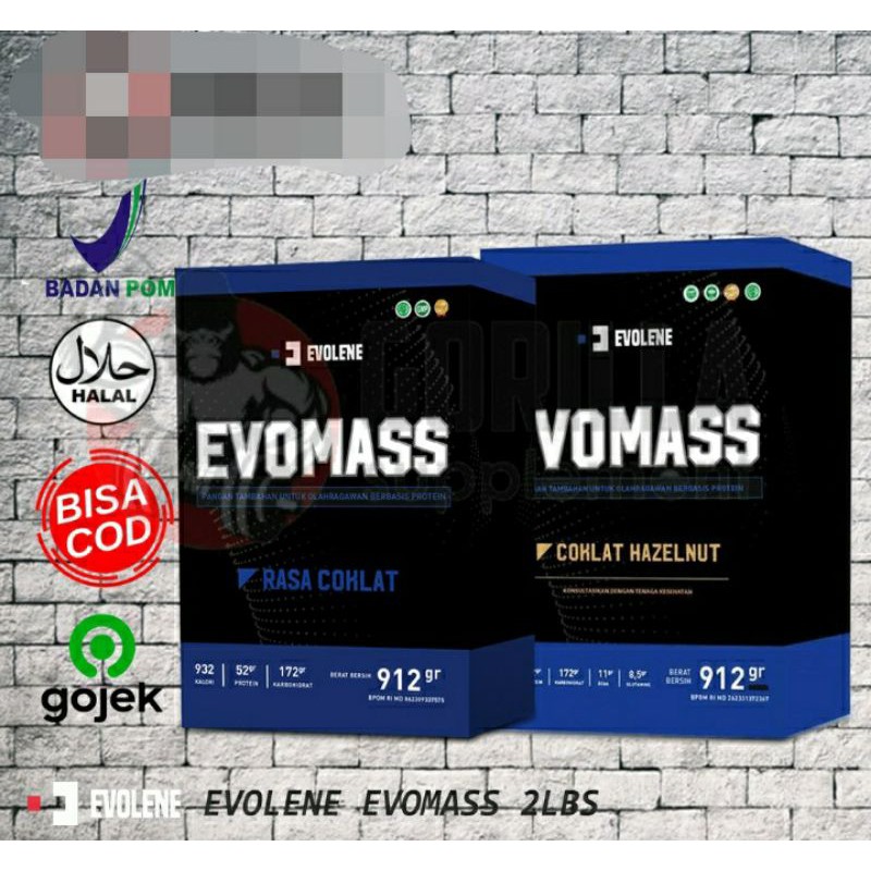 EVOMASS SUPLEMEN GYM | SUSU FITNES | SUPLEMEN MURAH | GAINER | EVOMASS EVOLENE | SUSU GYM