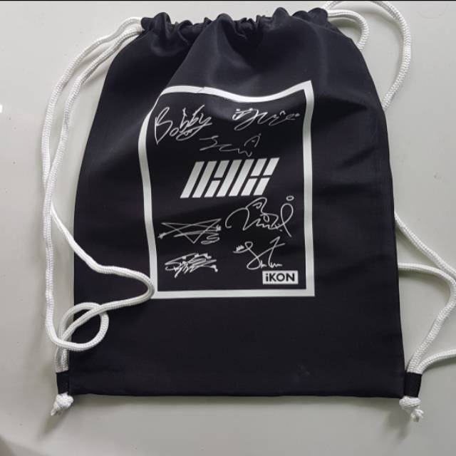 TAS IKON STRING BAG TAS RANSEL KPOP