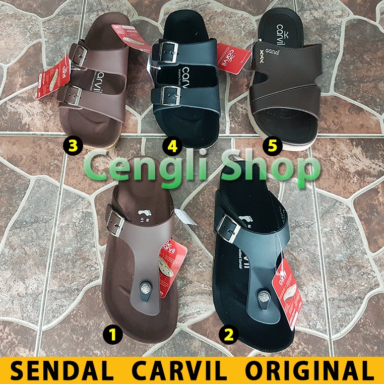 SANDAL JEPIT CARVIL PRIA ORIGINAL