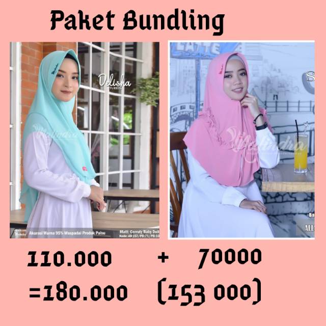 Hijab paket bundling